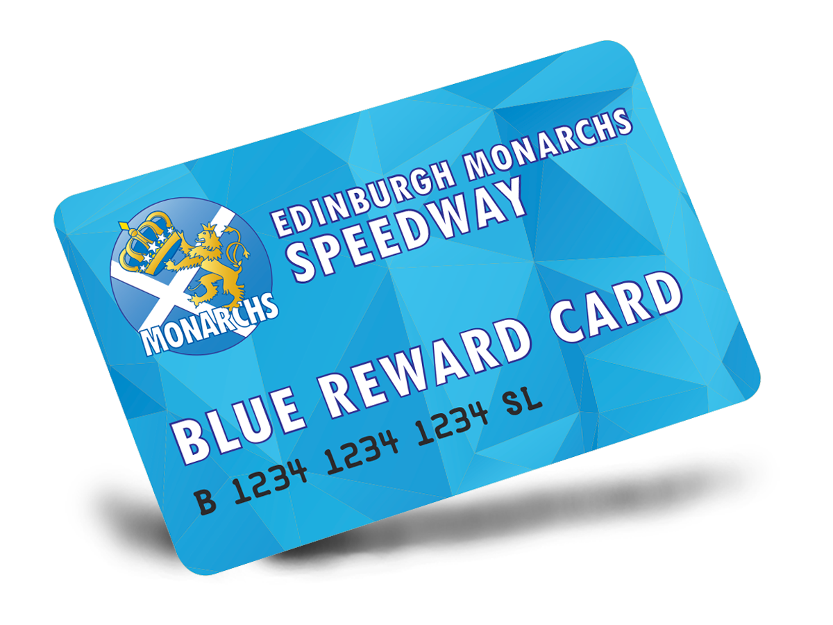 Blue Reward Card